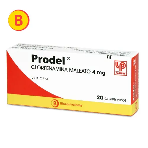 Prodel 4mg x 20 Comprimidos (Lab Pasteur)