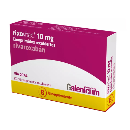 Product image of Rixovitae 10 mg x 10 comprimidos