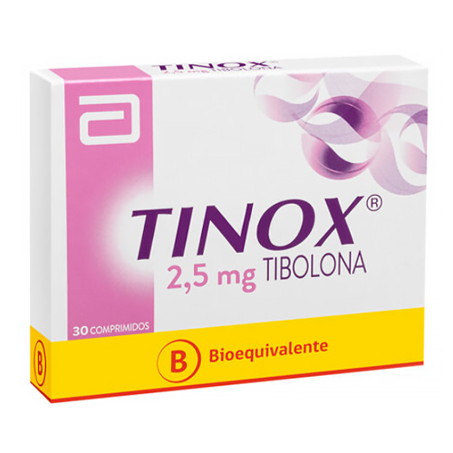 Tinox 2.5 x 30 Comprimidos (Abbott)