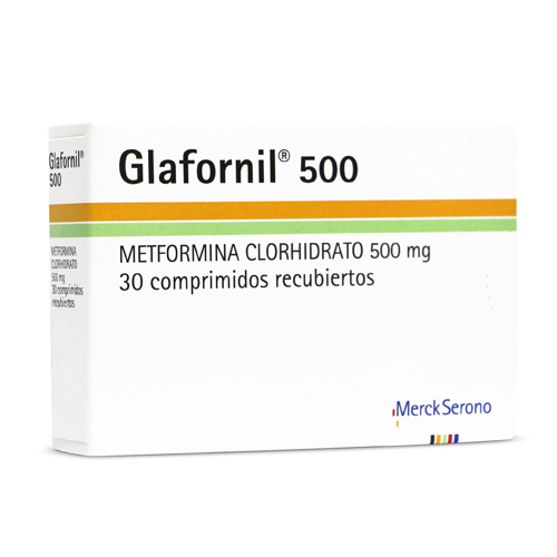 Product image of Glafornil 500 mg x 30 comprimidos recubiertos (Merck)