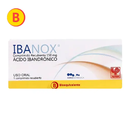 Product image of Ibanox 150 mg x 1 comprimido (Lab Pasteur)