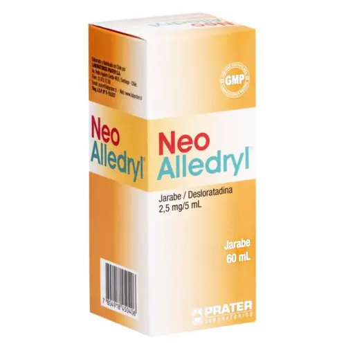 Neo-Alledryl 2,5 mg/5 ml Jarabe 60 mL (Prater)