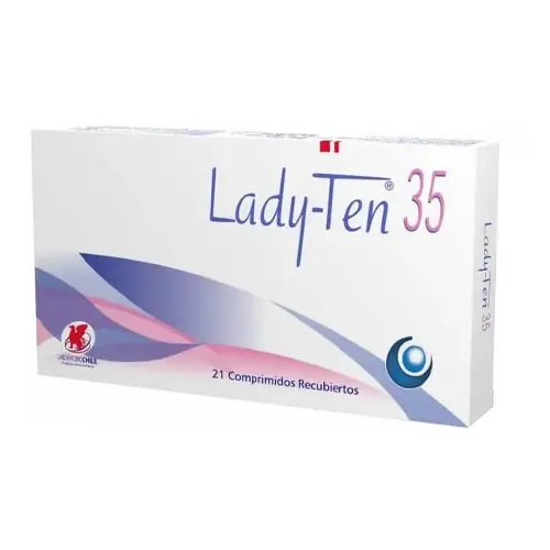 Lady-Ten-35 X 21 comprimidos recubiertos (LCh)