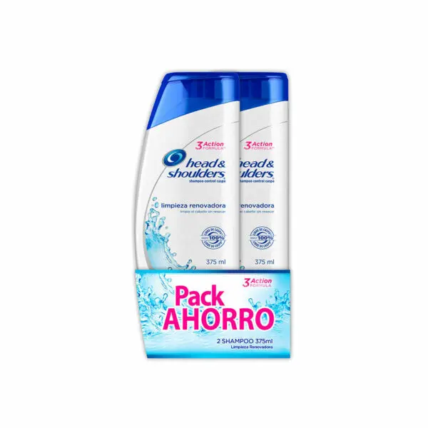 Product image of Pack Shampoo Head & Shoulders Manzana Fresh 2 x 375 Ml