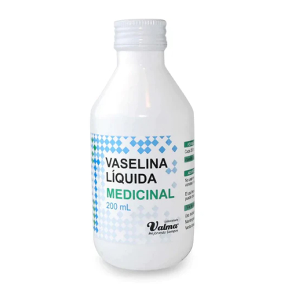 Product image of Vaselina líquida medicinal 200ml Valma DESCUENTO