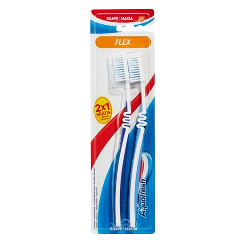 Pack Cepillo Dental Suave Aquafresh 2 Und