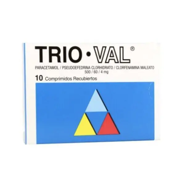 Product image of Trio-Val X 10 comprimidos Saval DESCUENTO