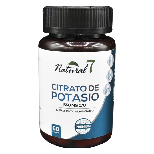 Product image of Citrato de Potasio x 60 cápsulas