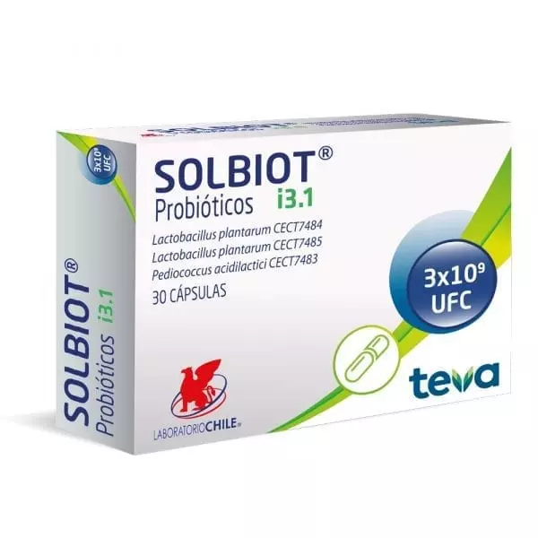 Product image of Solbiot x 30 Capsulas (Probióticos Transito Intestinal)