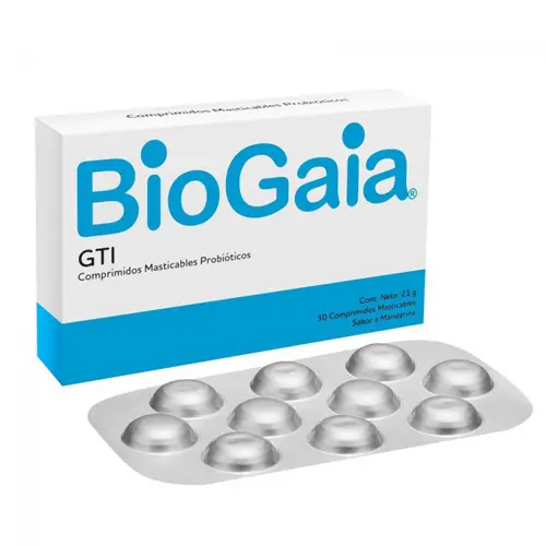 BioGaia GTI X30 COMP Sabor mandarina