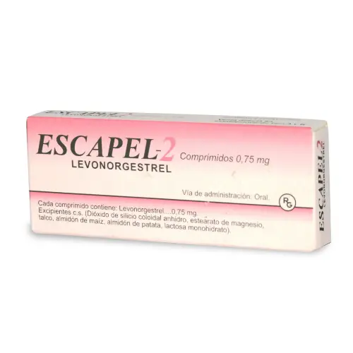 Escapel-2 (X 2 comprimidos) (Gedeon)