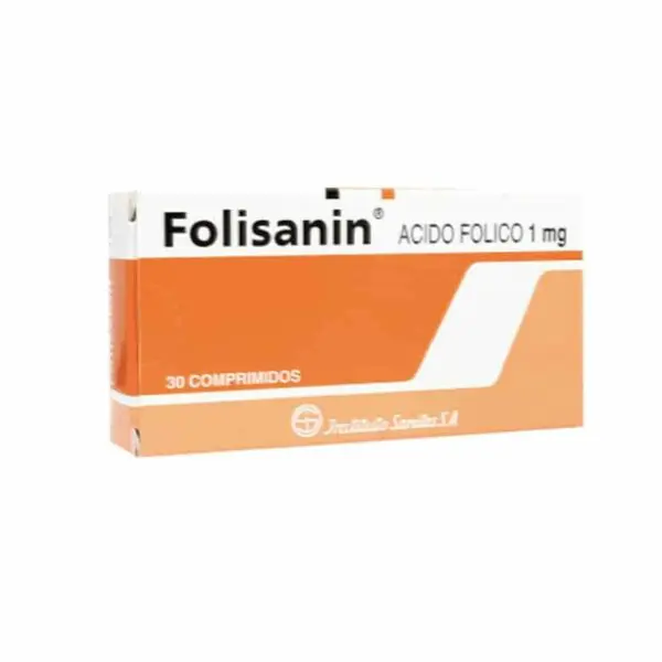 Product image of Folisanin 1mg x 30 comprimidos (Sanitas)