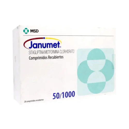 Janumet 50/1000 x 28 comprimidos (MSD)