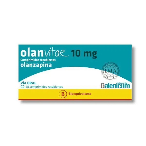 Product image of Olanvitae 10 mg x 28 Comprimidos Recubiertos (Galenicum Chile)