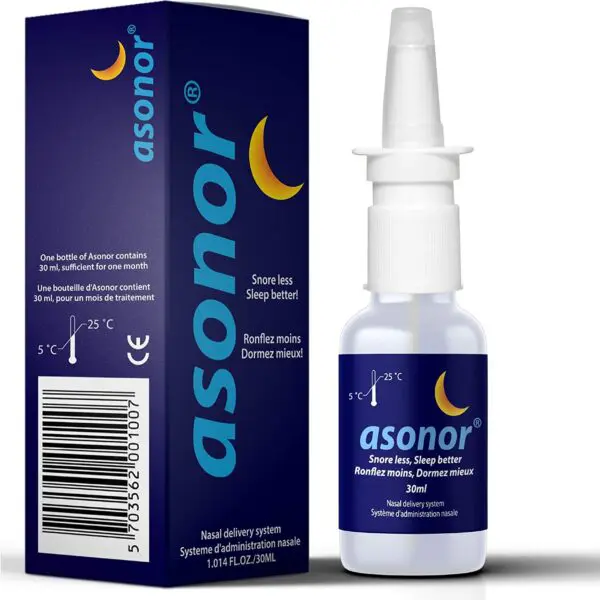 Asonor Solución Antirronquidos en Gotas Spray Nasal 30 Ml