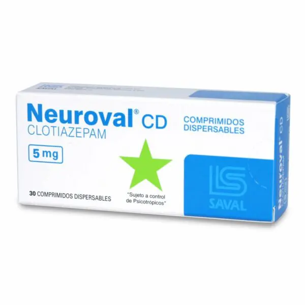 Neuroval CD 5mg x 30 Comprimidos