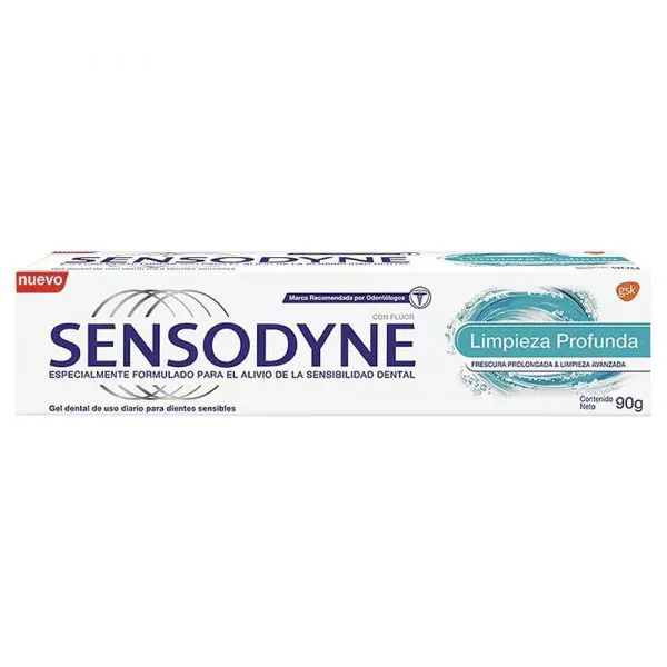 Product image of Sensodyne Limpieza Profunda 90g