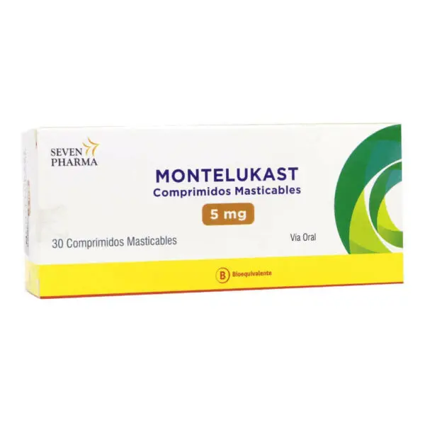 Montelukast 5 Mg  x 30 comprimidos Cenabast DESCUENTO