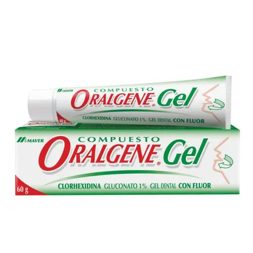 Product image of Oralgene Gel Dental Compuesto Clorhexidina 1% 60 ml