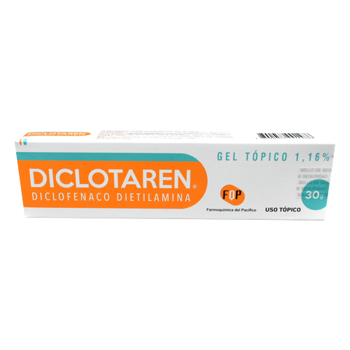 Diclotaren gel 30 g DESCUENTO