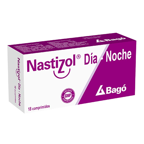 Nastizol Dia Y Noche X 18 comprimidos recubiertos (Bagó)