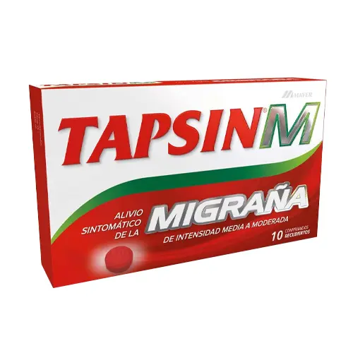 Tapsin M Migraña por 10 comprimidos (Maver)