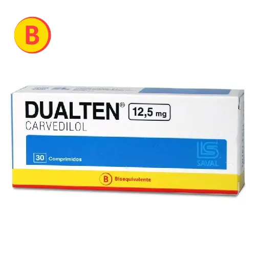Product image of Dualten 12,5 mg x 30 comprimidos (Saval)