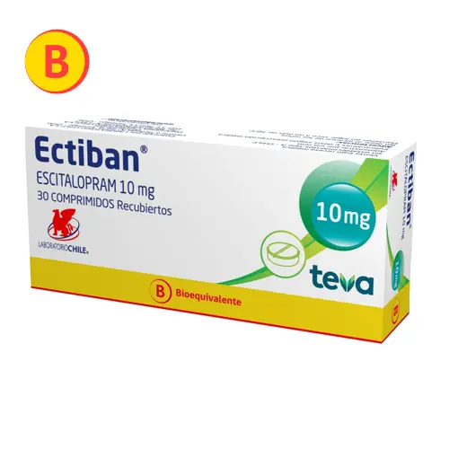 Product image of Ectiban 10mg x 30 comprimidos