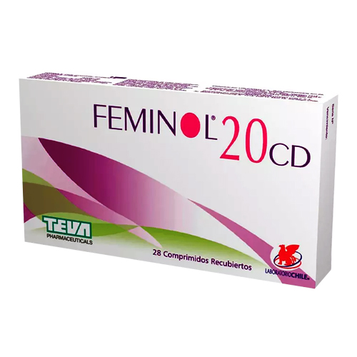 Feminol-20 CD x 28 comprimidos recubiertos (LCh)