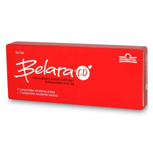 Product image of Belara CD X 28 Comprimidos Recubiertos (Grunenthal)