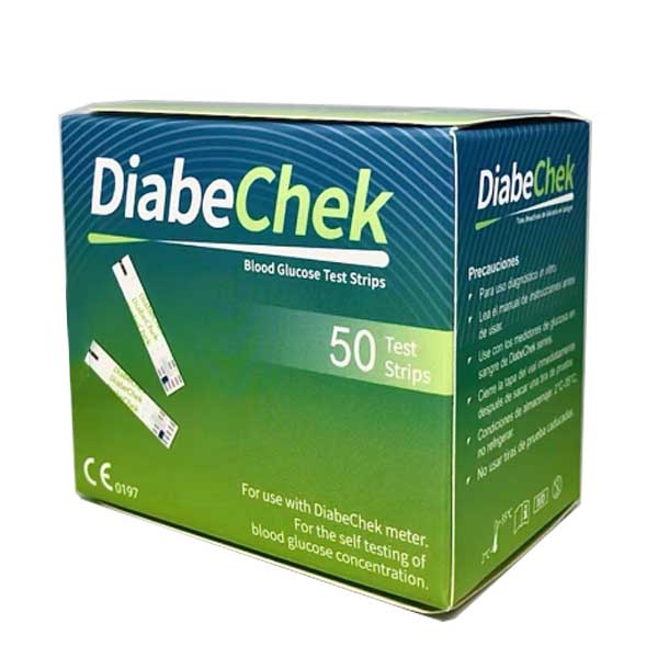 Tiras Reactivas Glucosa en sangre DIABECHEK x 50