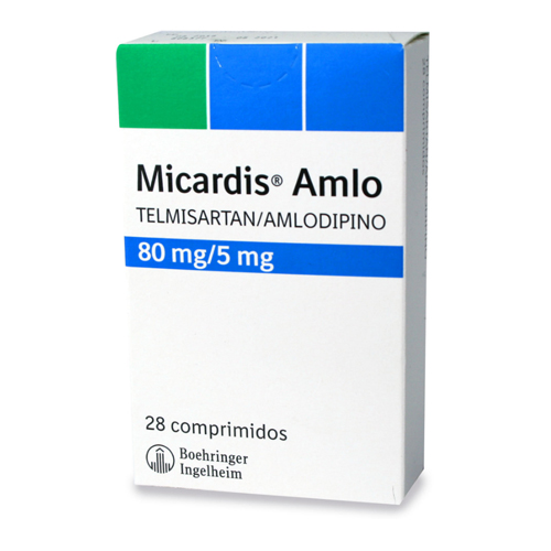 Product image of Micardis AMLO 80/5 x 28 comprimidos (Boehringer Ingelheim)