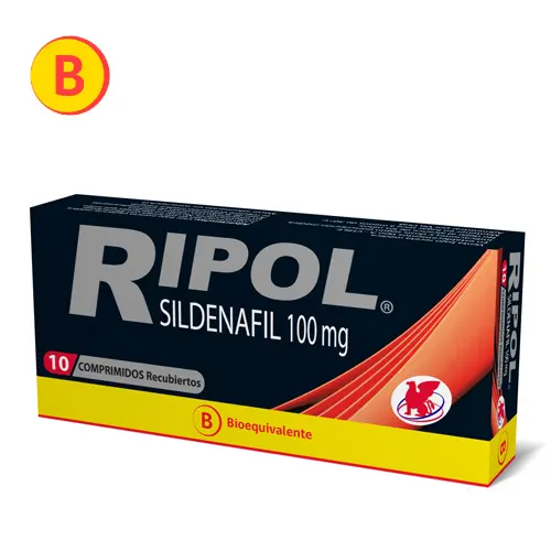 Ripol Sildenafil 100mg x 10 comprimidos