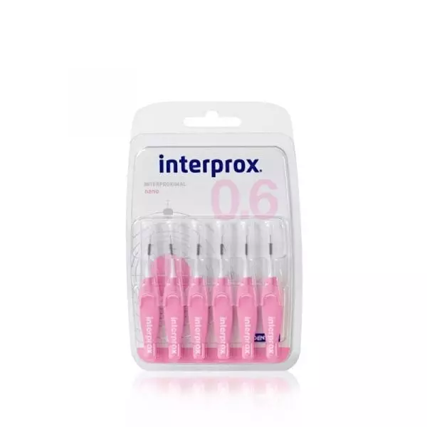 Product image of Cepillo Interprox Interproximal Nano 0,6 x 6 Unid