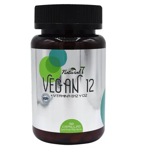 Product image of Vegan 12 (Vitamina B12 + D2) x 90 Cápsulass Vegetales N7