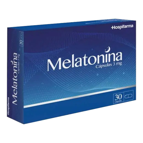 Melatonina 3 mg x 30 Capsulas Hospifarma