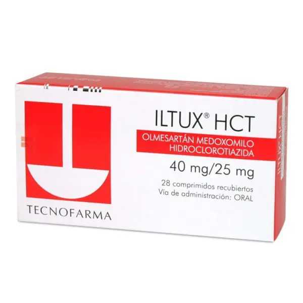 Iltux HCT 40/25 x 28 comprimidos recubiertos (Tecnofarma)