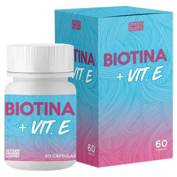 Product image of Biotina + Vitamina E x 60 Cápsulas