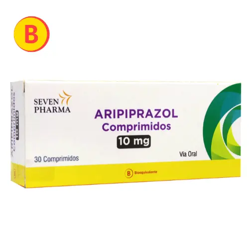 Aripiprazol 10 mg x 30 comprimidos (Seven Pharma)