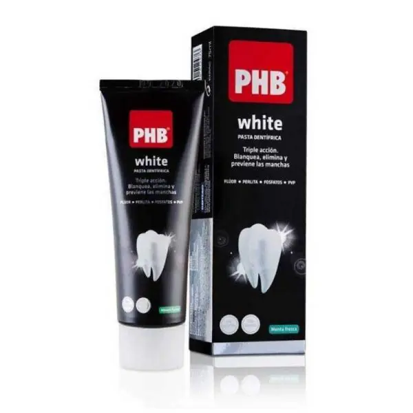 PHB White Pasta Dental Menta Fresca 75 ml