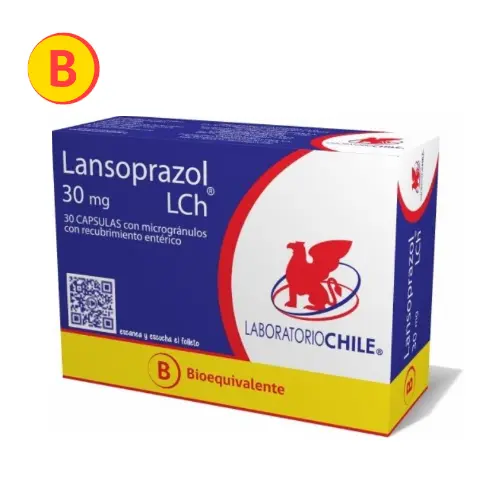 Product image of Lansoprazol 30 mg x 30 Cápsulas (LCh)