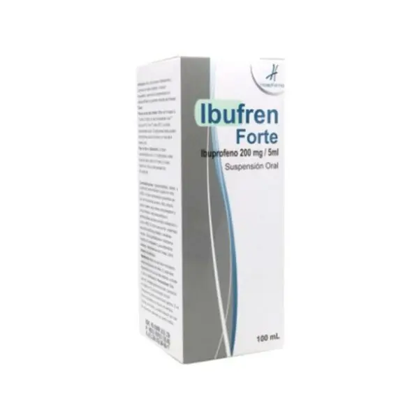 Ibufren Forte 200 mg/5 ml Jarabe 100mL (Hospifarma)