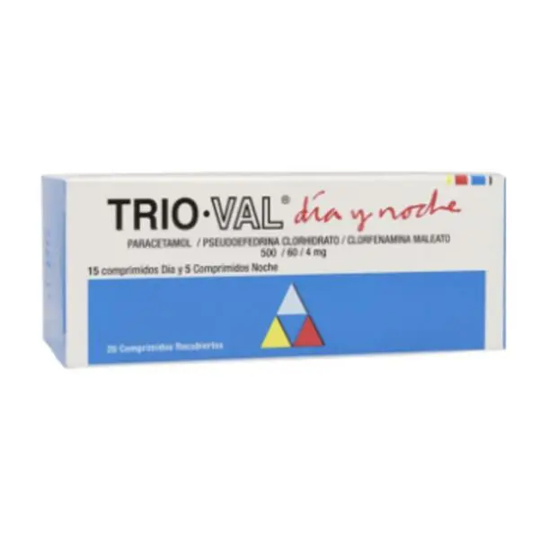 Trio-Val Dia Y Noche X 20 comprimidos (Saval)