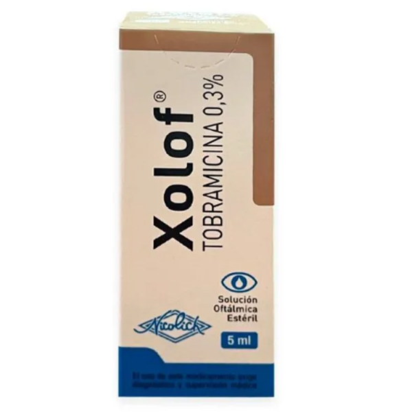 Product image of Antibiótico oftálmico Xolof tobramicina 0,3%  3.5g DESCUENTO