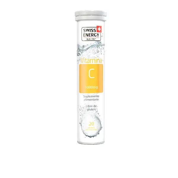 Vitamina C 1000 mg x 20 efervescente Swiss Energy