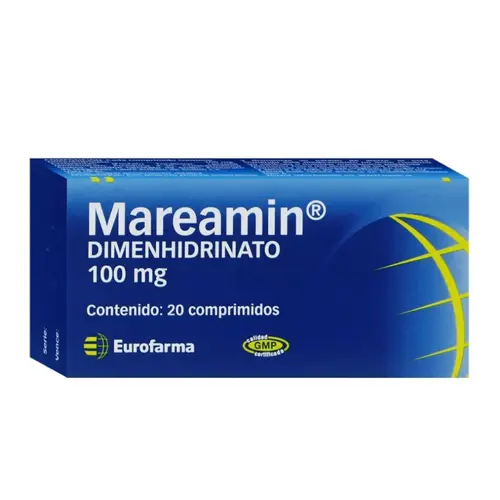 Product image of Mareamin 100 mg x 20 comprimidos (Eurofarma)