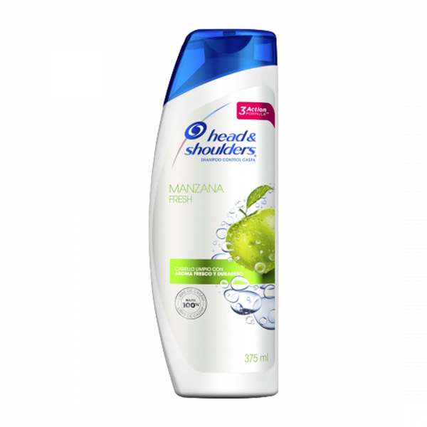 Shampoo Head Shoulder Manzana Fresh 375ml