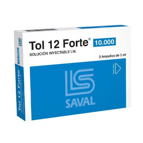 Tol 12 Fte 10.000 X 3Ampollas (Saval)