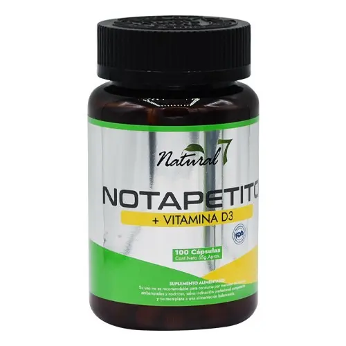 Notapetito + Vitamina D3 x 100 Capsulas N7