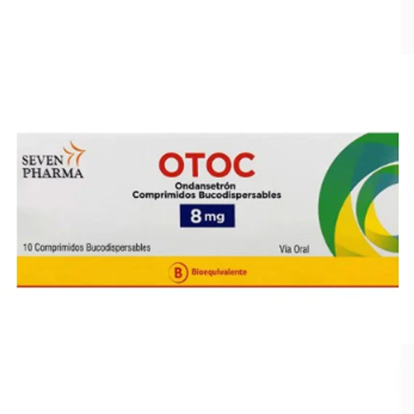 Otoc 8 mg x 10 comprimidos bucodispersables